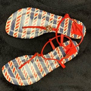 Tory Burch Red Sandals